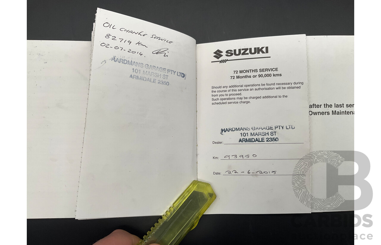 10/2005 Suzuki Liana 4d Sedan Superior White 1.8L