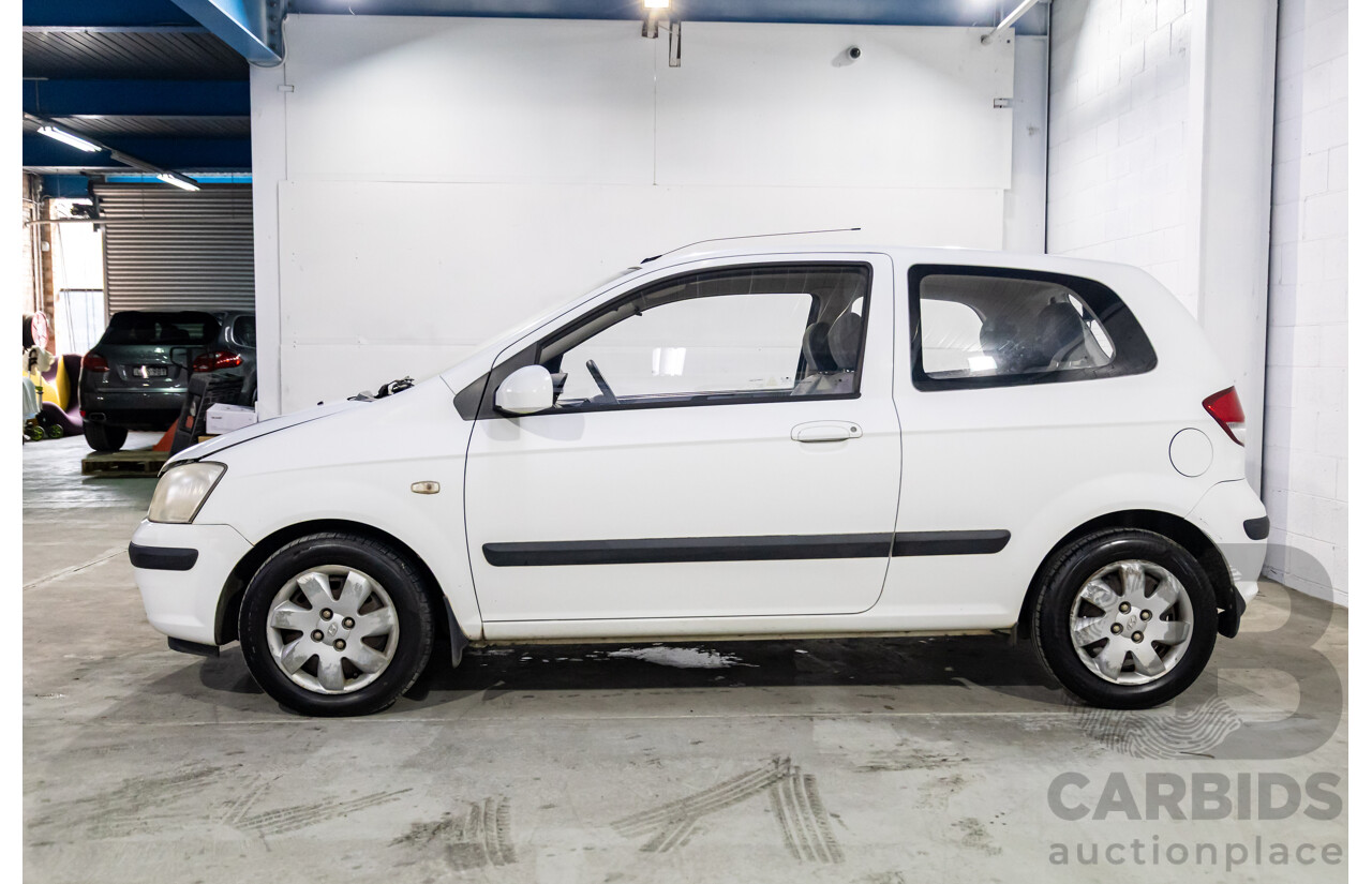 1/2005 Hyundai Getz XL TB 3d Hatchback Noble White 1.3L