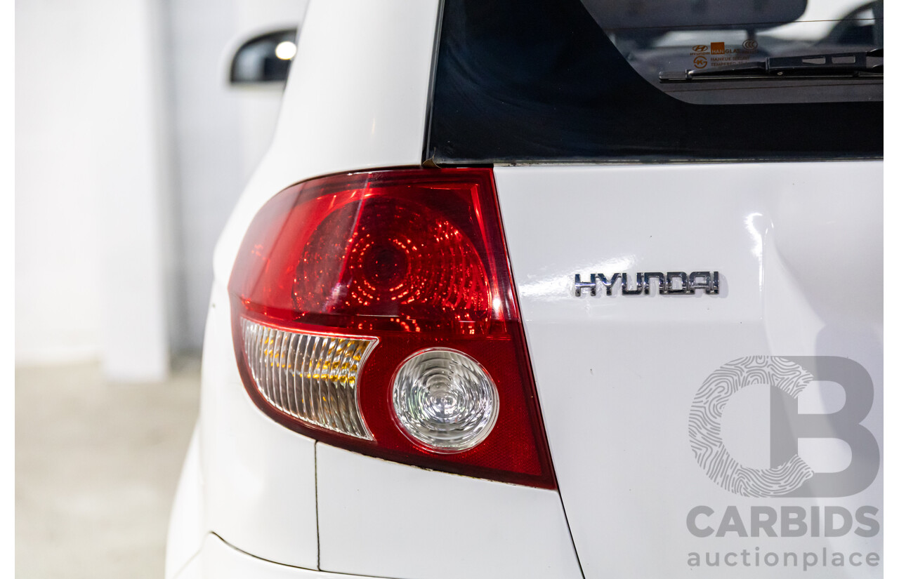 1/2005 Hyundai Getz XL TB 3d Hatchback Noble White 1.3L