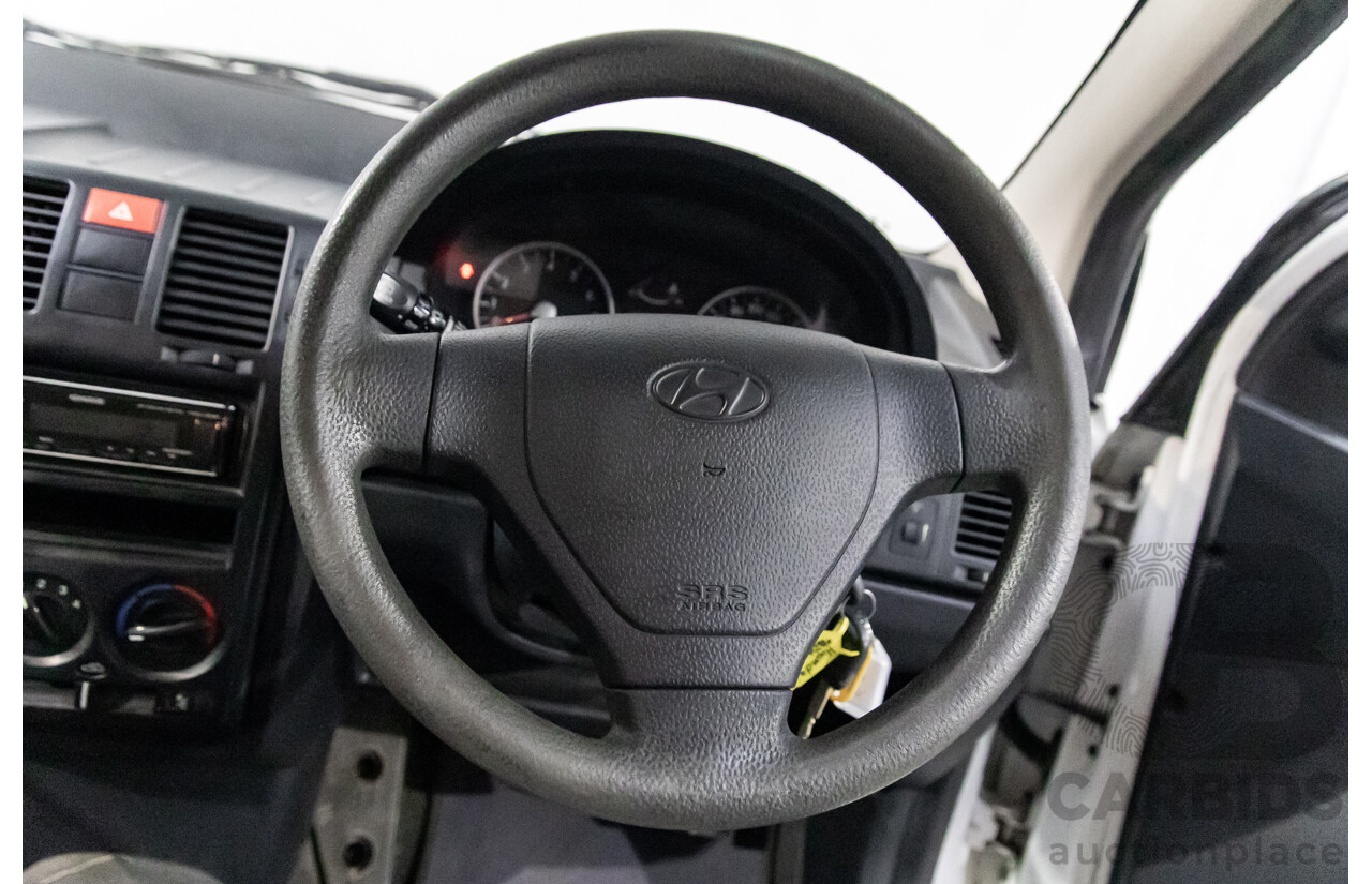 1/2005 Hyundai Getz XL TB 3d Hatchback Noble White 1.3L