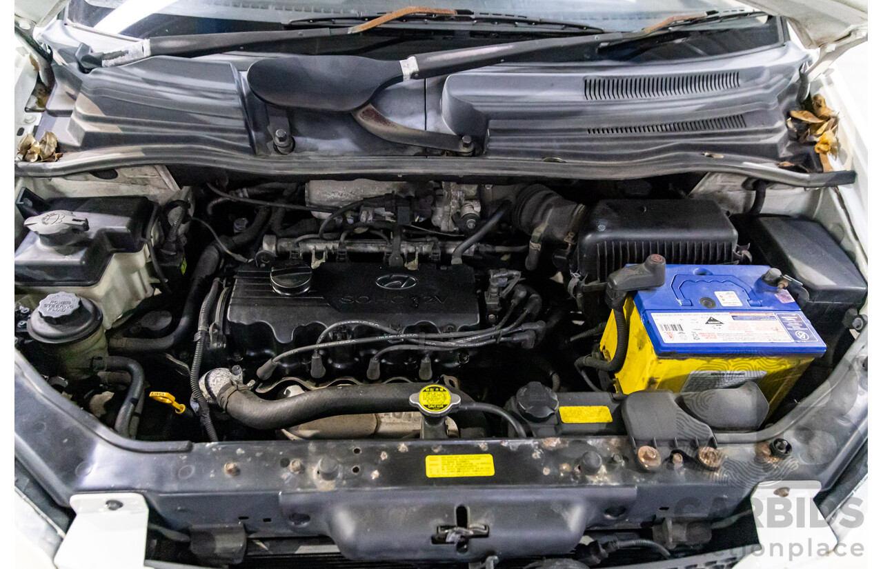 1/2005 Hyundai Getz XL TB 3d Hatchback Noble White 1.3L