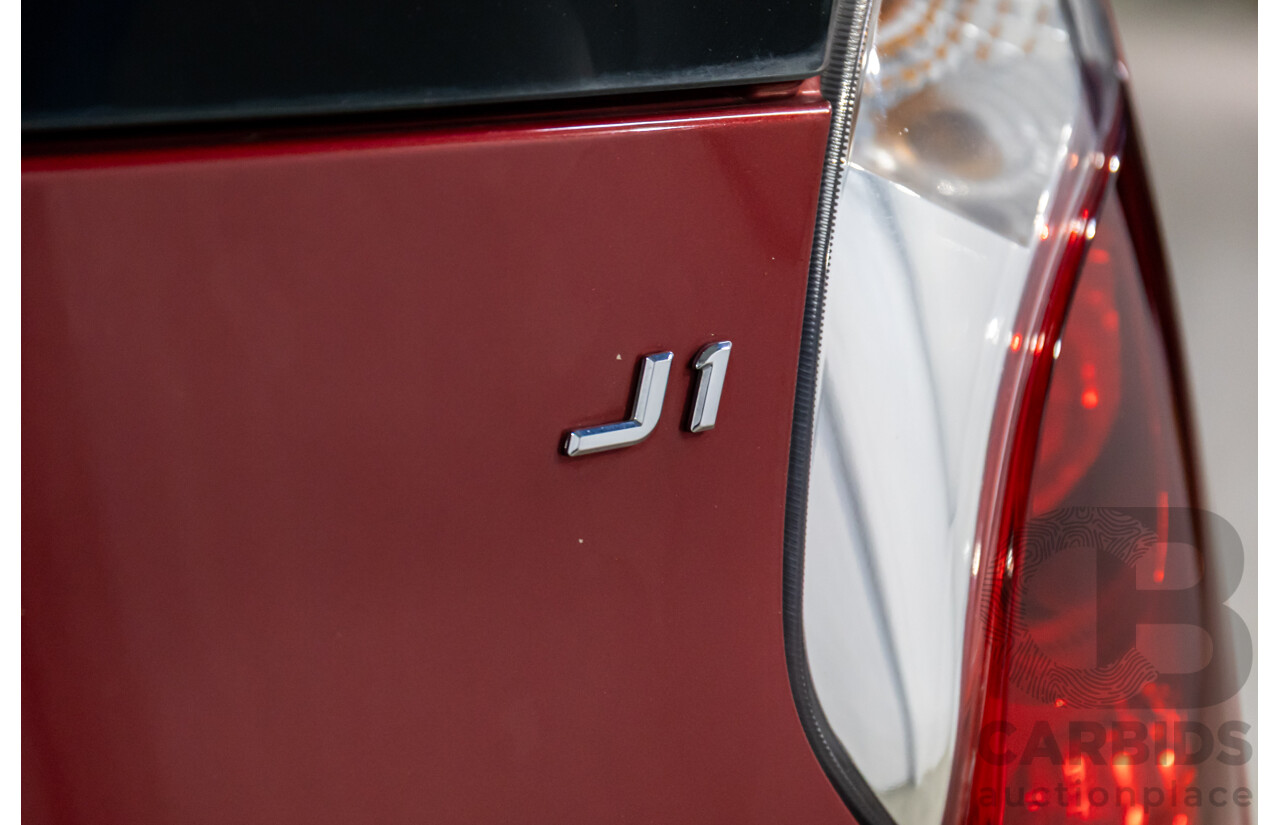 9/2013 Chery J1 S2X 5d Hatchback Sunpin Red Metallic 1.3L