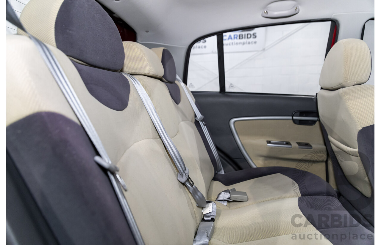 9/2013 Chery J1 S2X 5d Hatchback Sunpin Red Metallic 1.3L