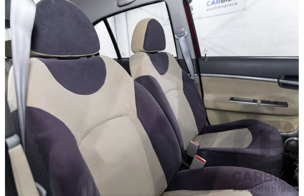 9/2013 Chery J1 S2X 5d Hatchback Sunpin Red Metallic 1.3L