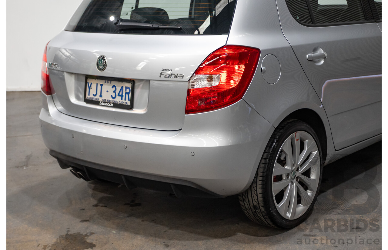 2/2013 Skoda Fabia RS 132 TSI 5JF MY13 5d Hatchback Silver 1.4L