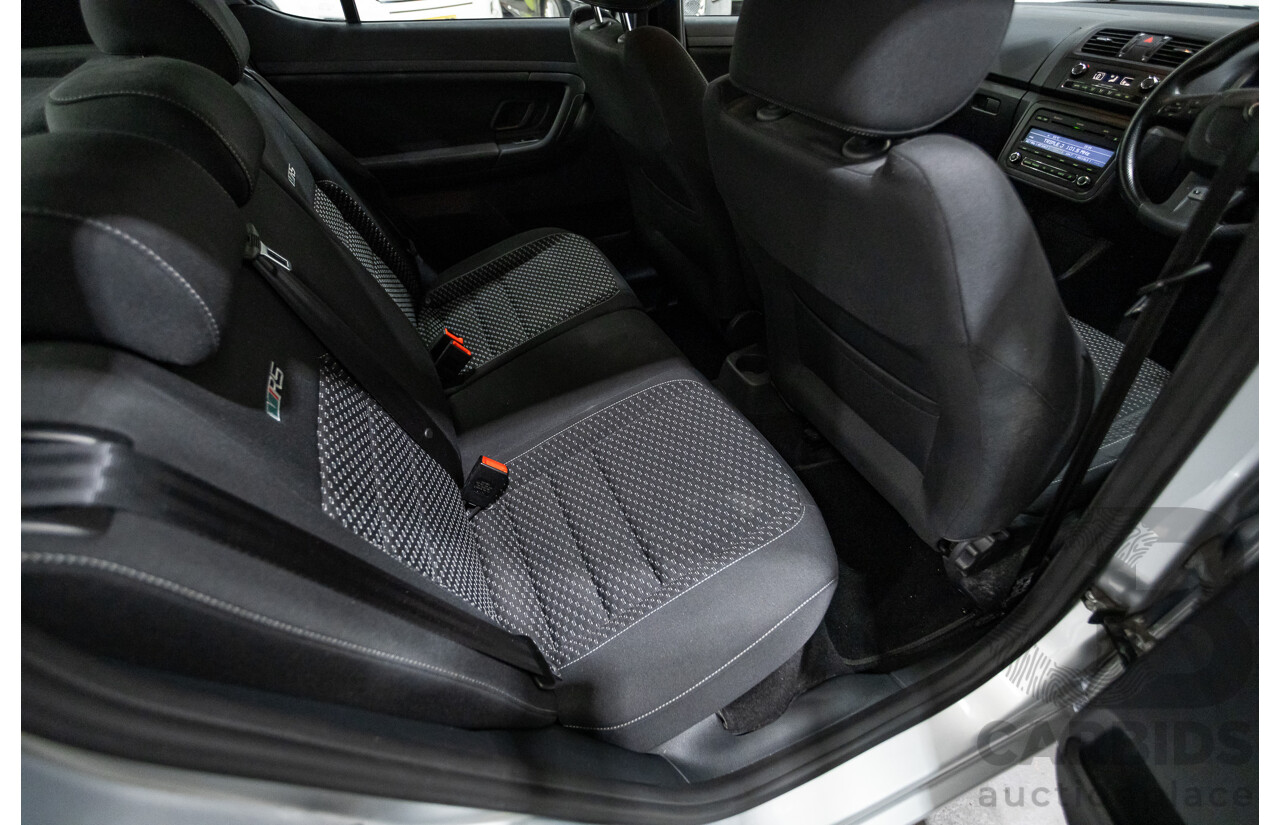 2/2013 Skoda Fabia RS 132 TSI 5JF MY13 5d Hatchback Silver 1.4L