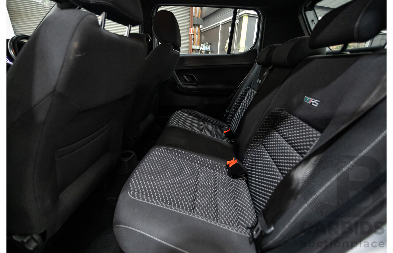 2/2013 Skoda Fabia RS 132 TSI 5JF MY13 5d Hatchback Silver 1.4L