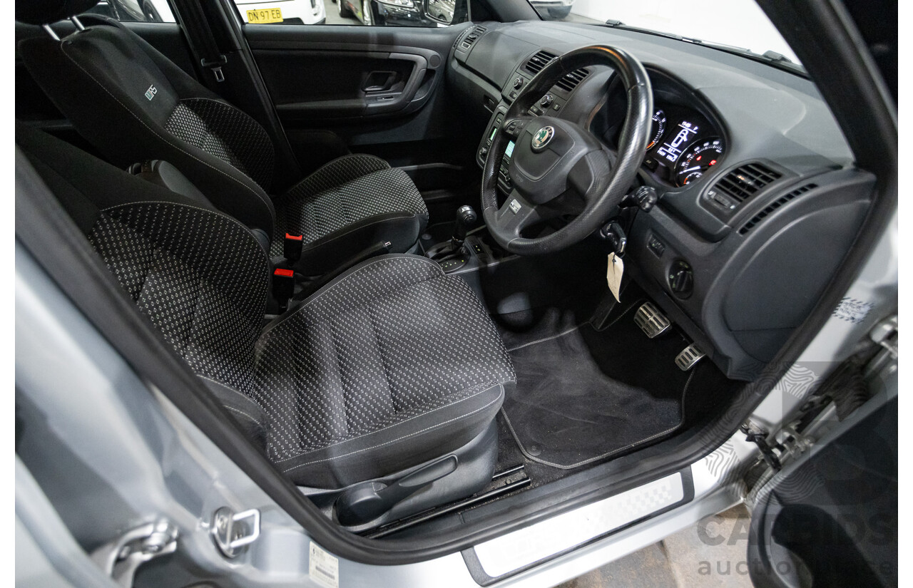 2/2013 Skoda Fabia RS 132 TSI 5JF MY13 5d Hatchback Silver 1.4L