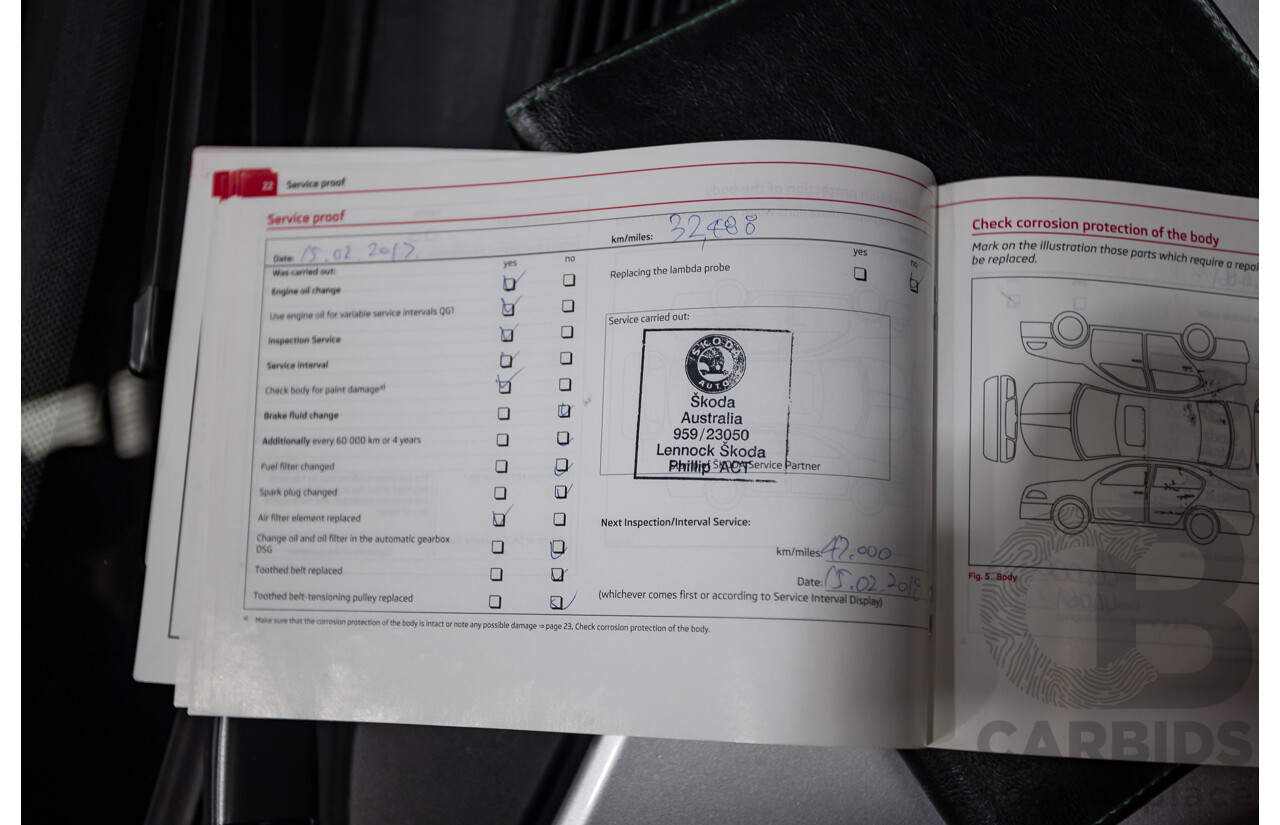 2/2013 Skoda Fabia RS 132 TSI 5JF MY13 5d Hatchback Silver 1.4L