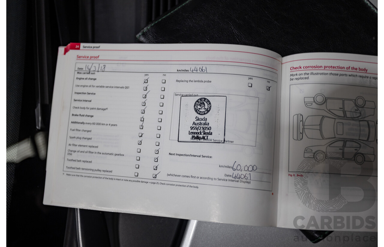 2/2013 Skoda Fabia RS 132 TSI 5JF MY13 5d Hatchback Silver 1.4L