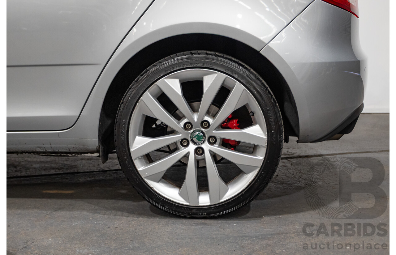 2/2013 Skoda Fabia RS 132 TSI 5JF MY13 5d Hatchback Silver 1.4L