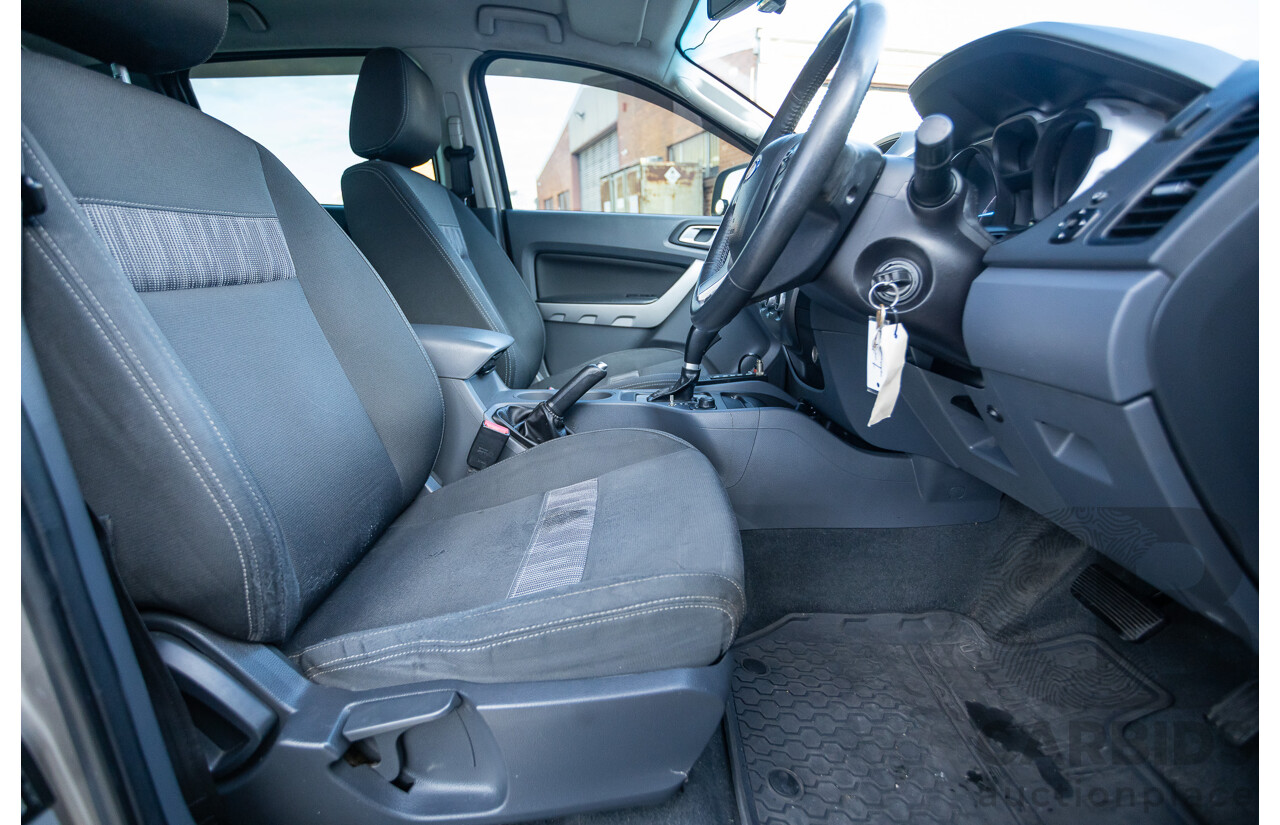 7/2013 Ford Ranger XLT 3.2 (4x4) PX Dual Cab Utility Sparkling Gold Metallic Turbo Diesel 3.2L