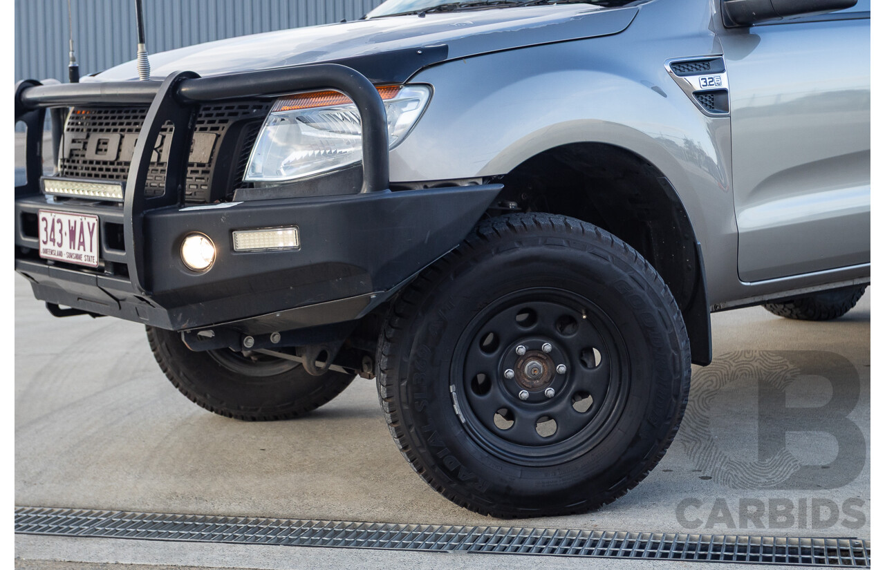 7/2013 Ford Ranger XLT 3.2 (4x4) PX Dual Cab Utility Sparkling Gold Metallic Turbo Diesel 3.2L