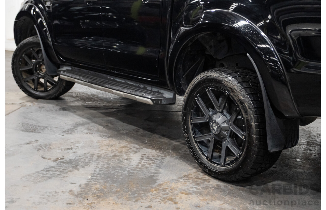 01/2018 Ford Ranger WILDTRAK 3.2 (4x4) PX MKII MY18 Dual Cab P/Up Shadow Black Turbo Diesel 3.2L