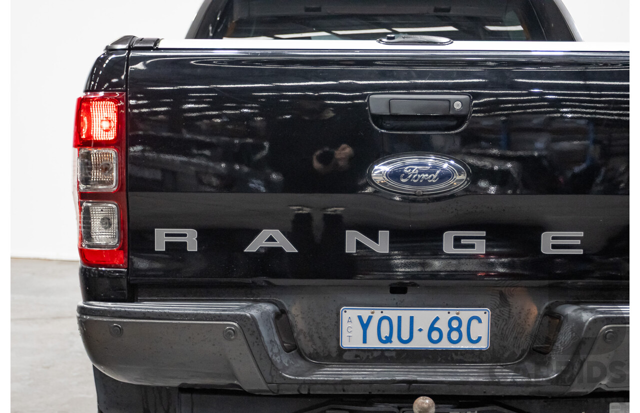 01/2018 Ford Ranger WILDTRAK 3.2 (4x4) PX MKII MY18 Dual Cab P/Up Shadow Black Turbo Diesel 3.2L