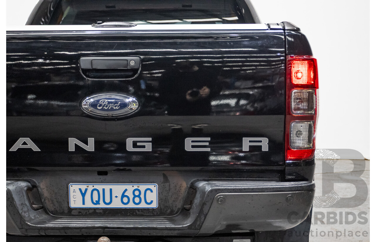 01/2018 Ford Ranger WILDTRAK 3.2 (4x4) PX MKII MY18 Dual Cab P/Up Shadow Black Turbo Diesel 3.2L