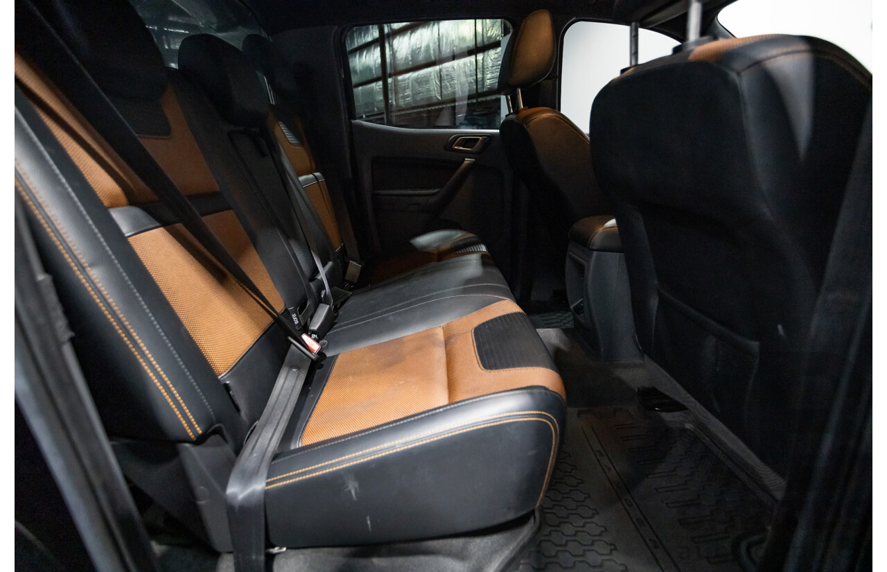 01/2018 Ford Ranger WILDTRAK 3.2 (4x4) PX MKII MY18 Dual Cab P/Up Shadow Black Turbo Diesel 3.2L