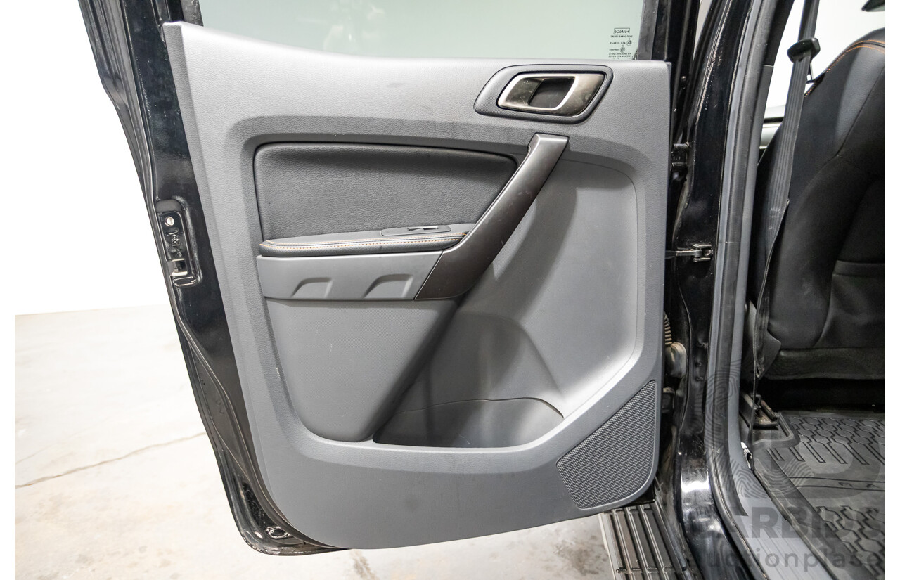 01/2018 Ford Ranger WILDTRAK 3.2 (4x4) PX MKII MY18 Dual Cab P/Up Shadow Black Turbo Diesel 3.2L