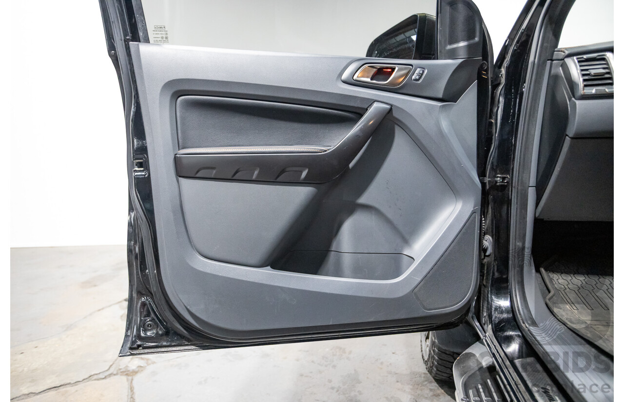 01/2018 Ford Ranger WILDTRAK 3.2 (4x4) PX MKII MY18 Dual Cab P/Up Shadow Black Turbo Diesel 3.2L