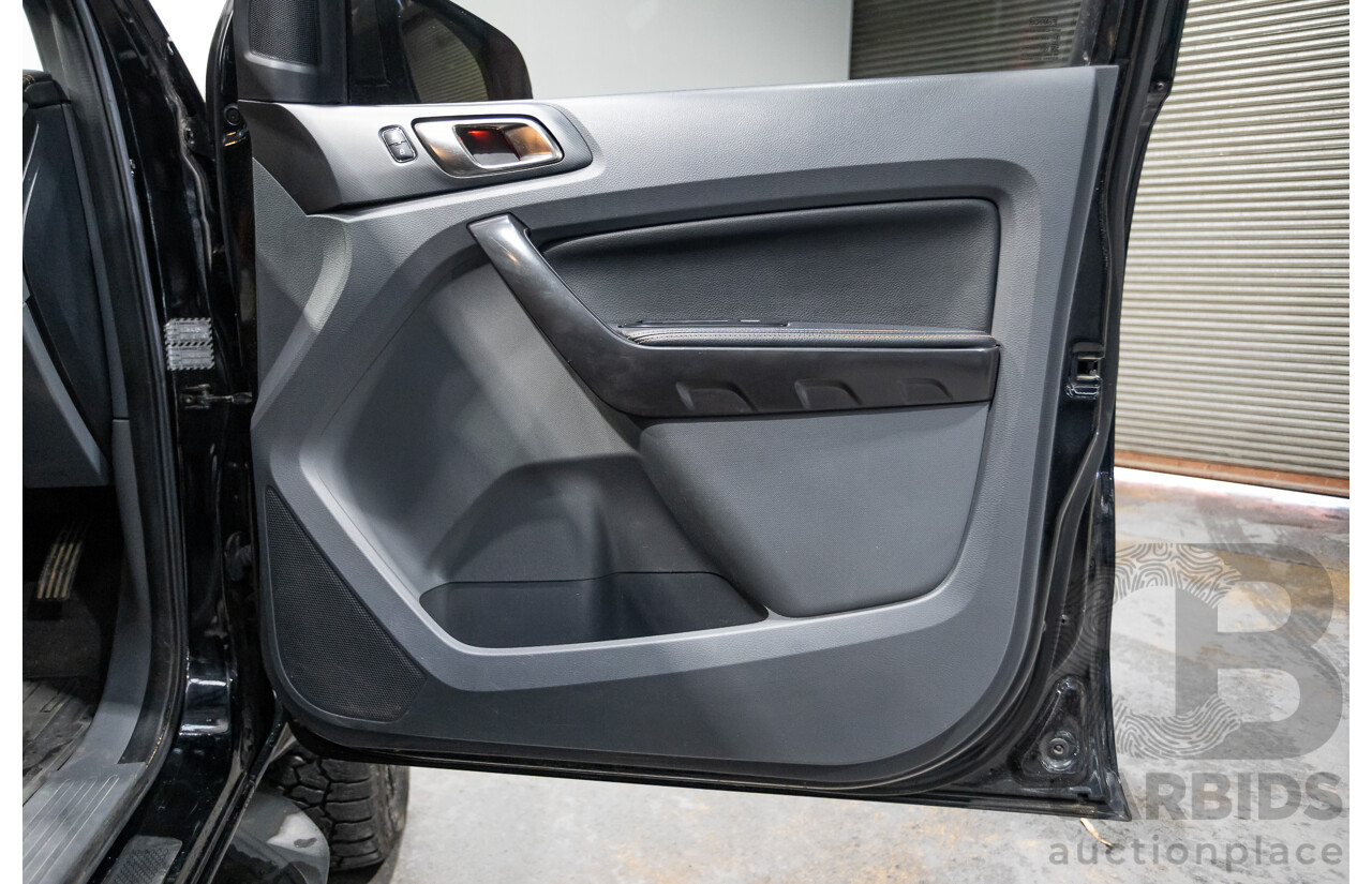 01/2018 Ford Ranger WILDTRAK 3.2 (4x4) PX MKII MY18 Dual Cab P/Up Shadow Black Turbo Diesel 3.2L