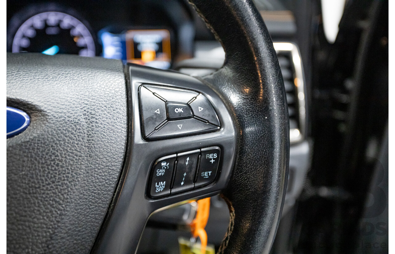 01/2018 Ford Ranger WILDTRAK 3.2 (4x4) PX MKII MY18 Dual Cab P/Up Shadow Black Turbo Diesel 3.2L