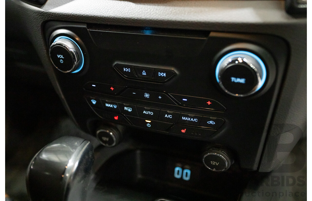 01/2018 Ford Ranger WILDTRAK 3.2 (4x4) PX MKII MY18 Dual Cab P/Up Shadow Black Turbo Diesel 3.2L