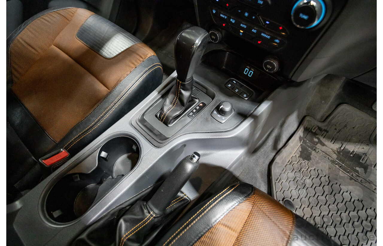 01/2018 Ford Ranger WILDTRAK 3.2 (4x4) PX MKII MY18 Dual Cab P/Up Shadow Black Turbo Diesel 3.2L