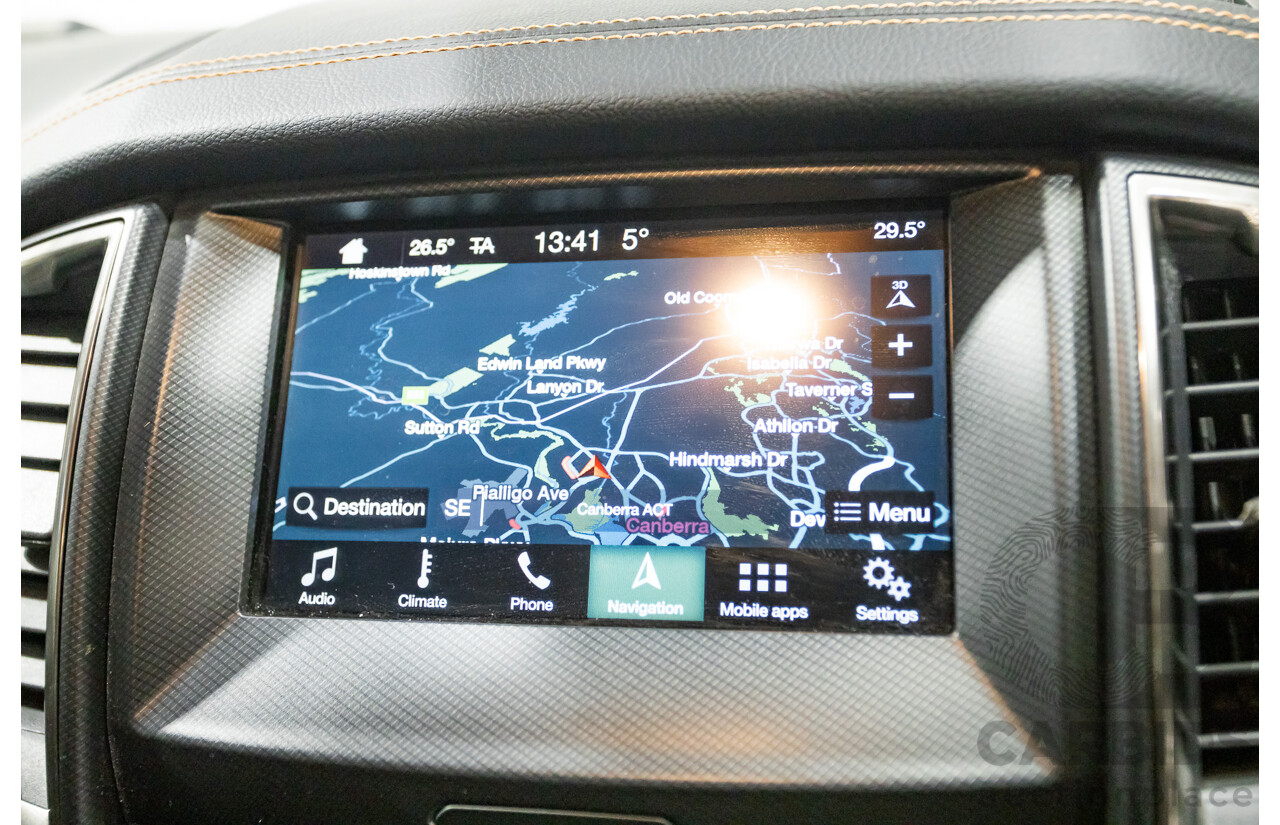 01/2018 Ford Ranger WILDTRAK 3.2 (4x4) PX MKII MY18 Dual Cab P/Up Shadow Black Turbo Diesel 3.2L