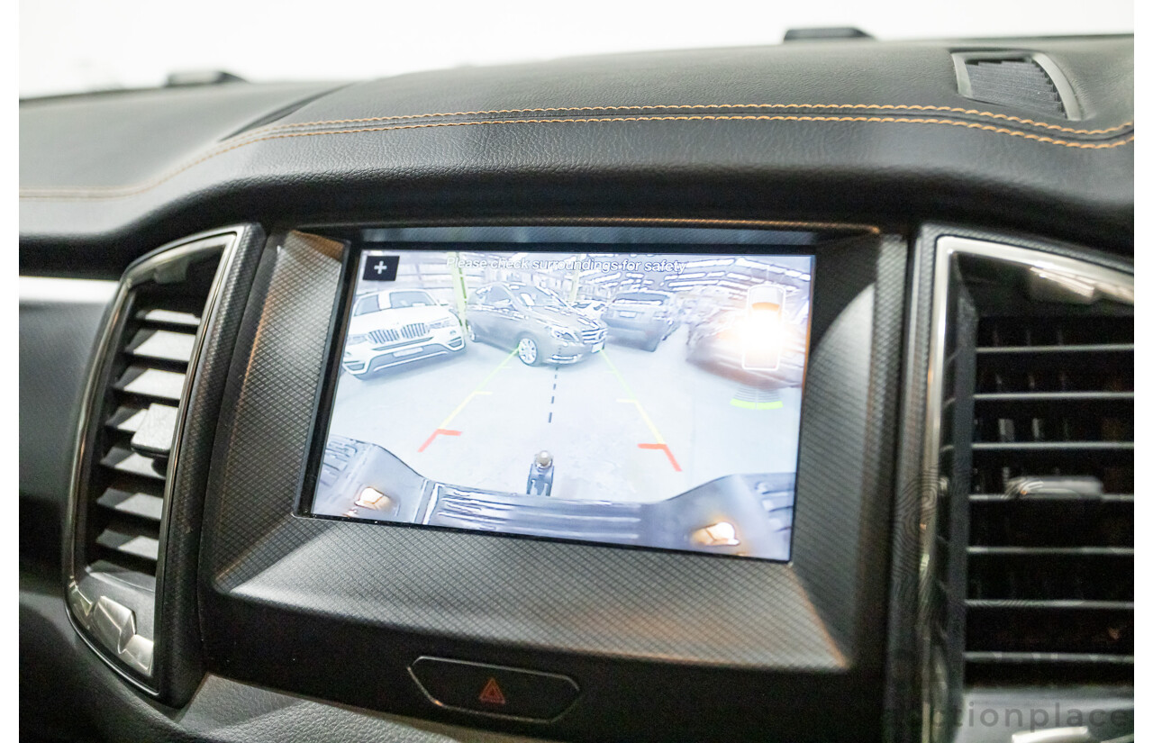 01/2018 Ford Ranger WILDTRAK 3.2 (4x4) PX MKII MY18 Dual Cab P/Up Shadow Black Turbo Diesel 3.2L