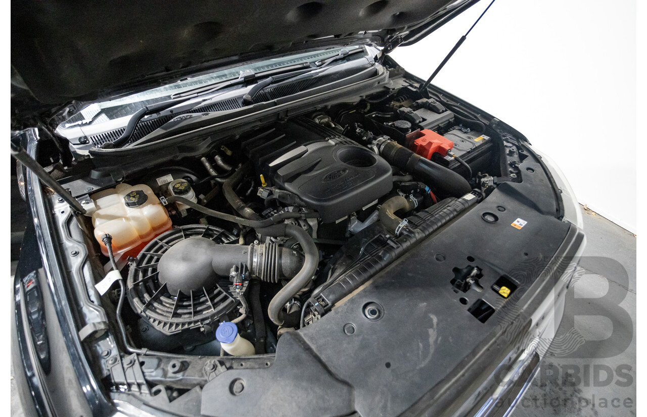 01/2018 Ford Ranger WILDTRAK 3.2 (4x4) PX MKII MY18 Dual Cab P/Up Shadow Black Turbo Diesel 3.2L