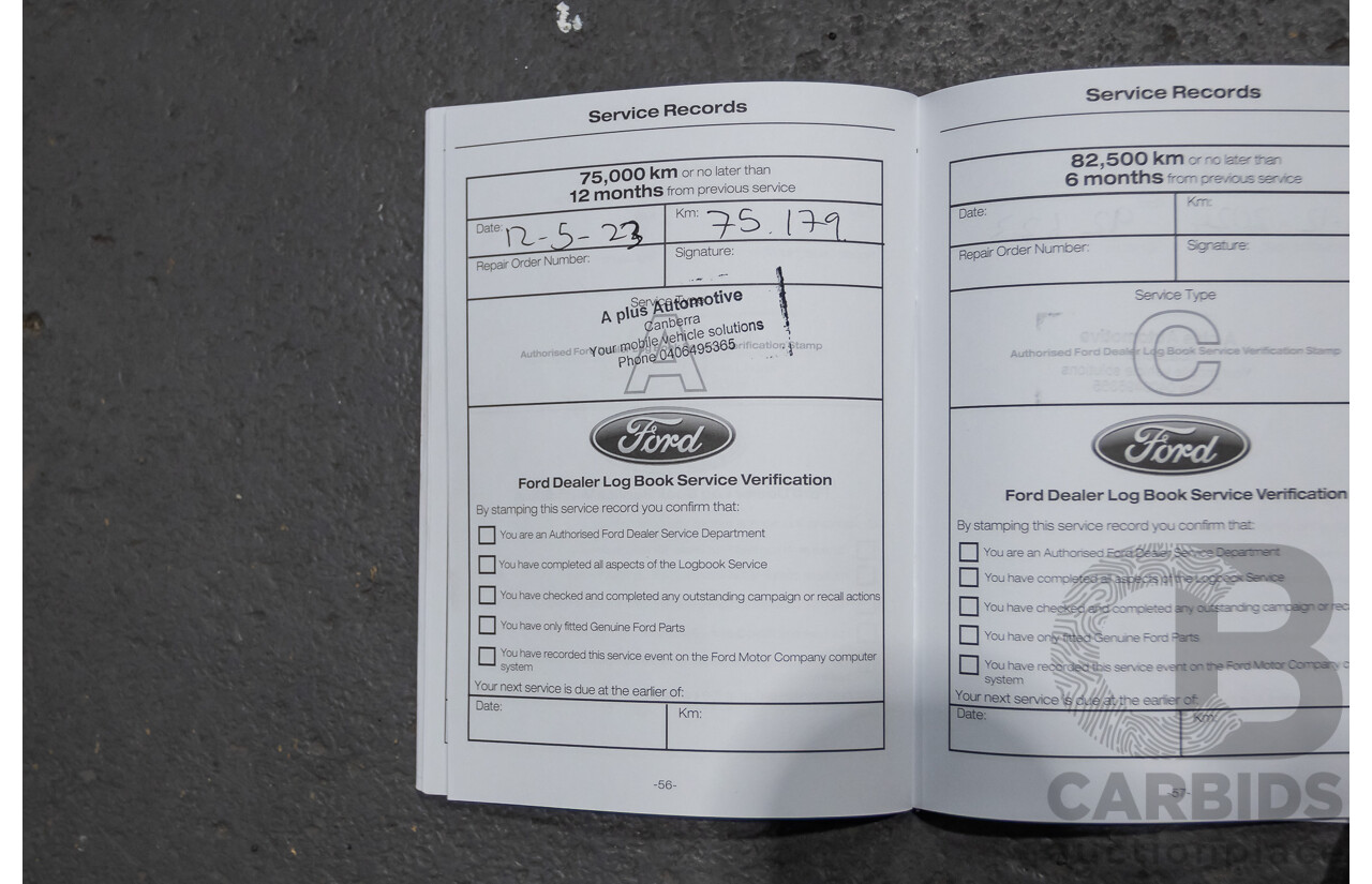 01/2018 Ford Ranger WILDTRAK 3.2 (4x4) PX MKII MY18 Dual Cab P/Up Shadow Black Turbo Diesel 3.2L