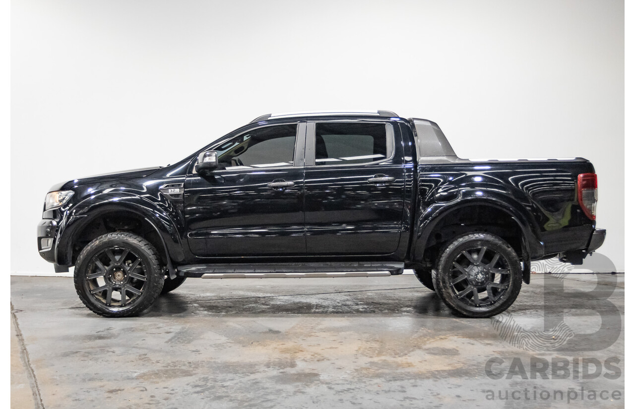 01/2018 Ford Ranger WILDTRAK 3.2 (4x4) PX MKII MY18 Dual Cab P/Up Shadow Black Turbo Diesel 3.2L
