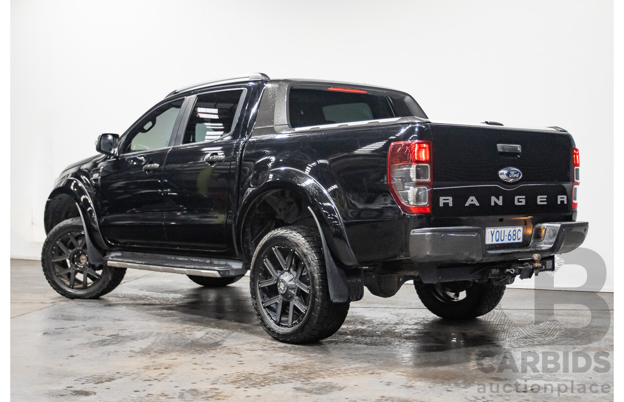 01/2018 Ford Ranger WILDTRAK 3.2 (4x4) PX MKII MY18 Dual Cab P/Up Shadow Black Turbo Diesel 3.2L