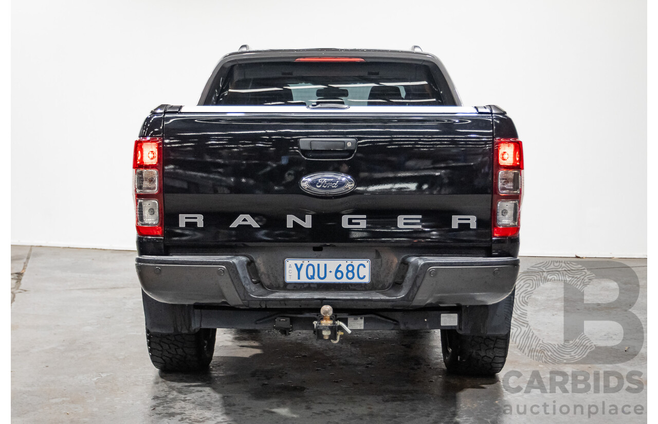 01/2018 Ford Ranger WILDTRAK 3.2 (4x4) PX MKII MY18 Dual Cab P/Up Shadow Black Turbo Diesel 3.2L
