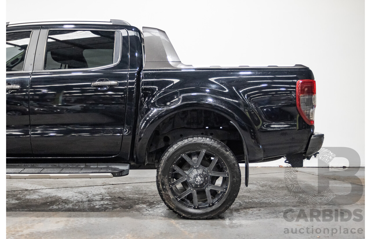 01/2018 Ford Ranger WILDTRAK 3.2 (4x4) PX MKII MY18 Dual Cab P/Up Shadow Black Turbo Diesel 3.2L