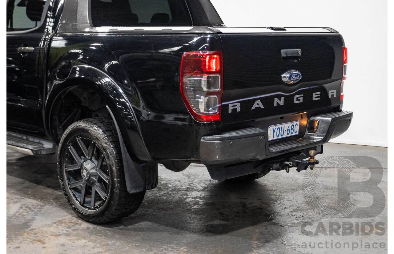 01/2018 Ford Ranger WILDTRAK 3.2 (4x4) PX MKII MY18 Dual Cab P/Up Shadow Black Turbo Diesel 3.2L