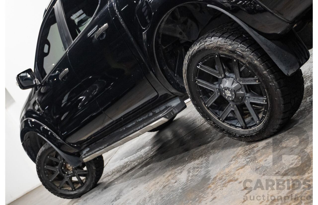 01/2018 Ford Ranger WILDTRAK 3.2 (4x4) PX MKII MY18 Dual Cab P/Up Shadow Black Turbo Diesel 3.2L