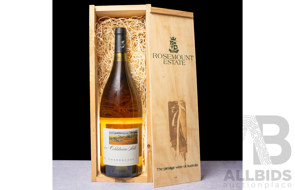 Coldstream Hills Chardonnay Vintage 1999 Magnum in Rosemount Box