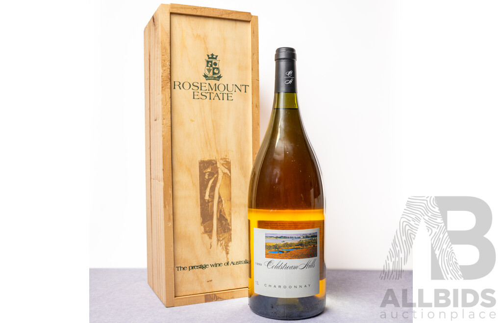 Coldstream Hills Chardonnay Vintage 1999 Magnum in Rosemount Box