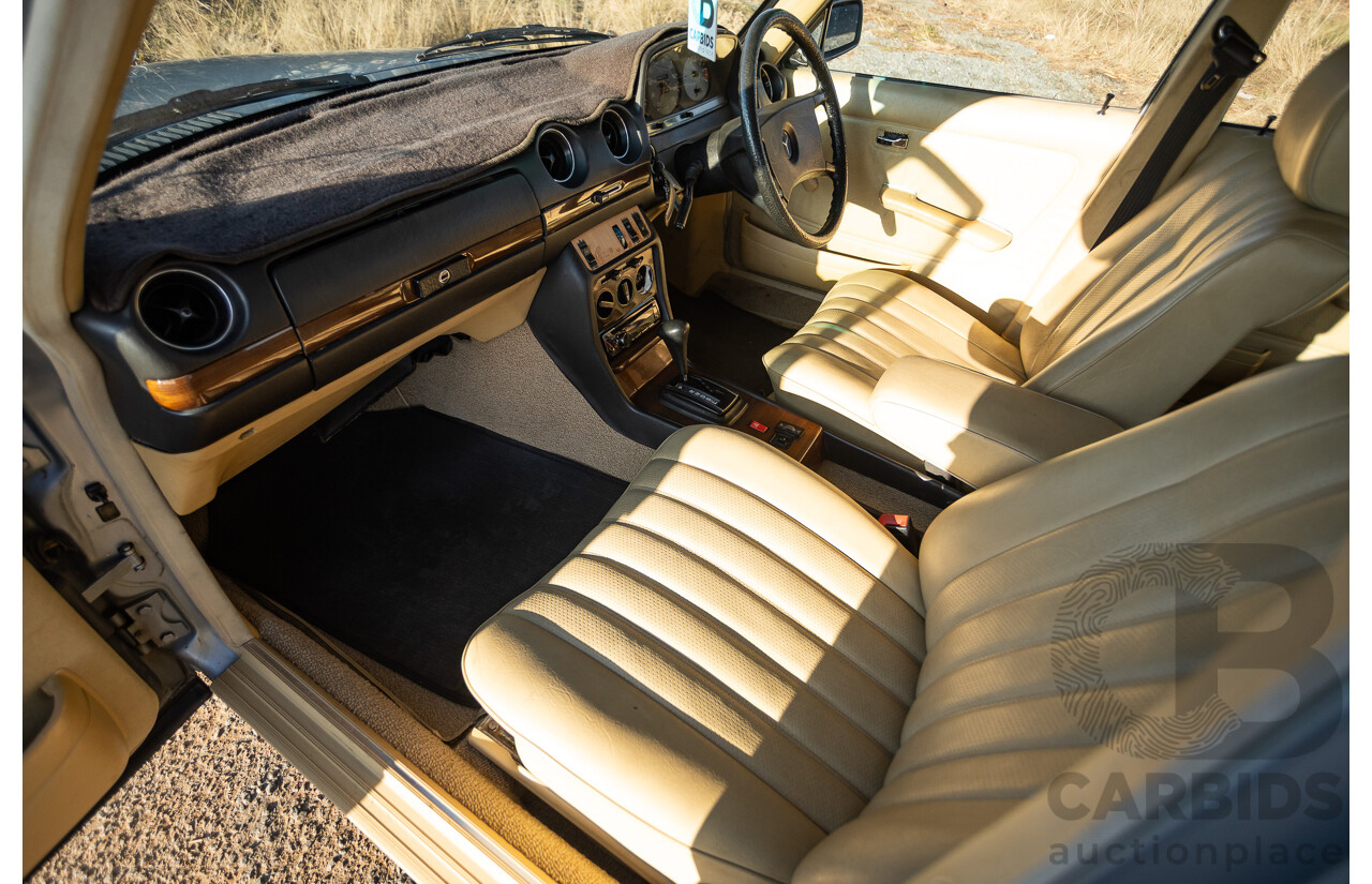 02/1984 Mercedes Benz 230E W123 4d Sedan Grey 2.3L