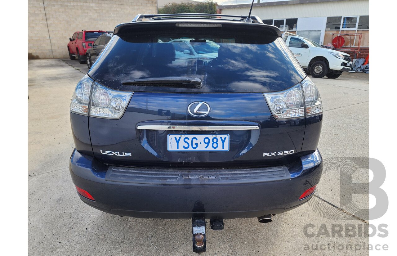 6/2007 Lexus Rx350 Sports Luxury GSU35R 07 UPGRADE 4d Wagon Purple 3.5L