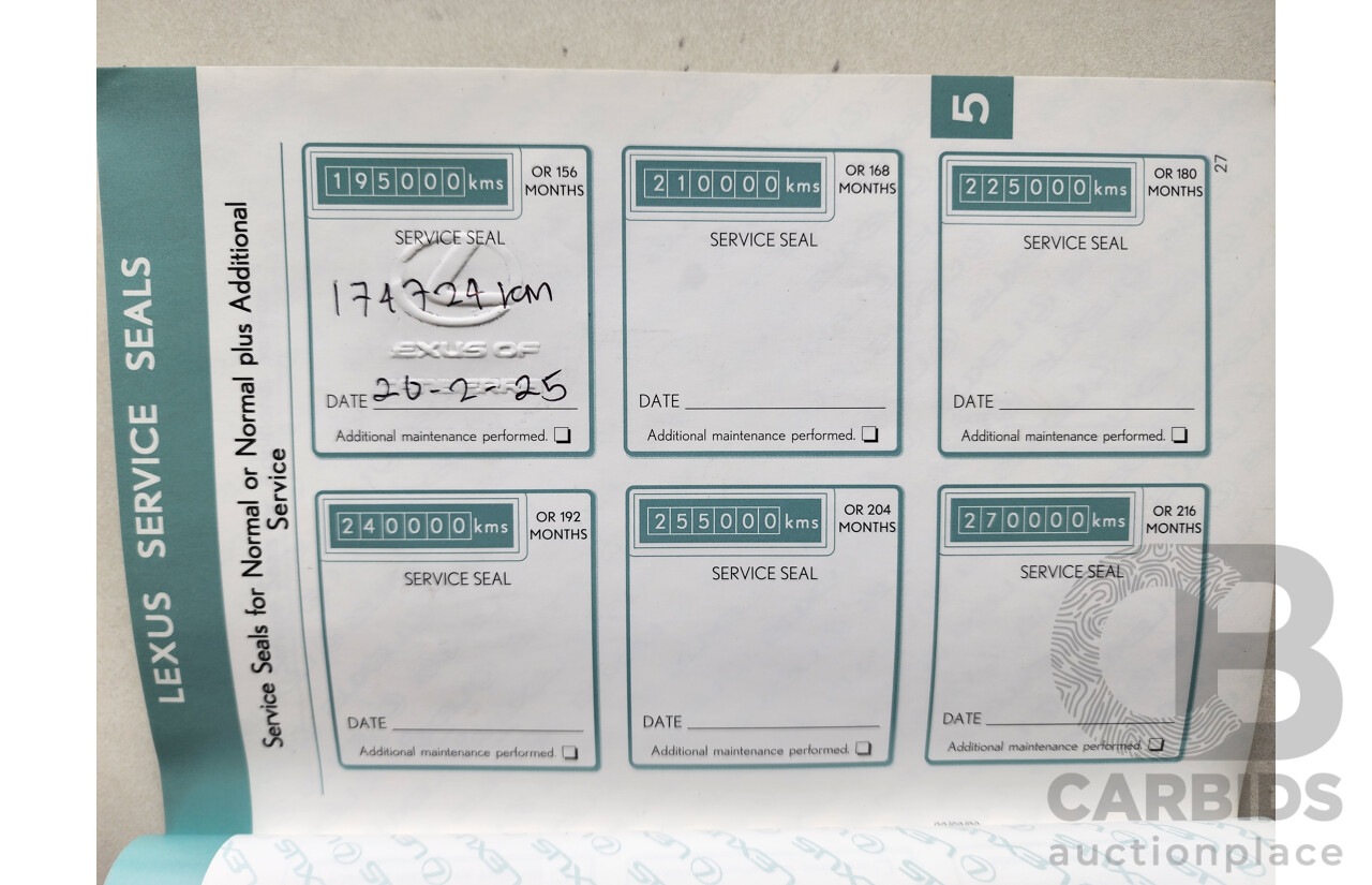 6/2007 Lexus Rx350 Sports Luxury GSU35R 07 UPGRADE 4d Wagon Purple 3.5L