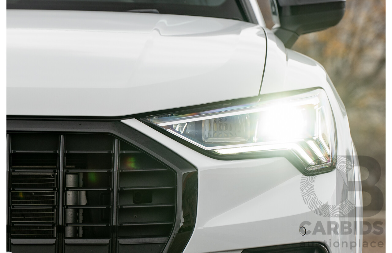 11/2022 Audi Q3 40 TFSI Quattro (AWD) F3 MY23 4d Wagon Glacier White Metallic Turbo 2.0L