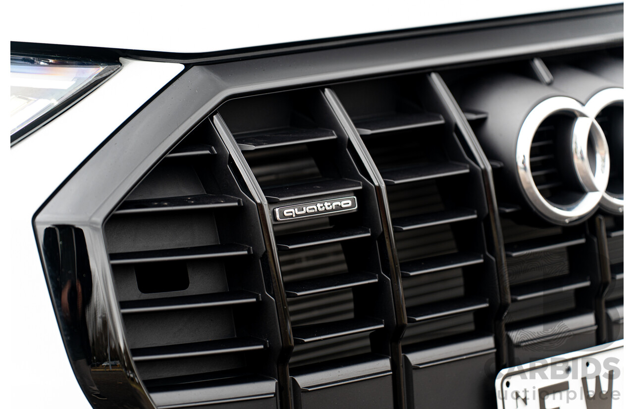 11/2022 Audi Q3 40 TFSI Quattro (AWD) F3 MY23 4d Wagon Glacier White Metallic Turbo 2.0L