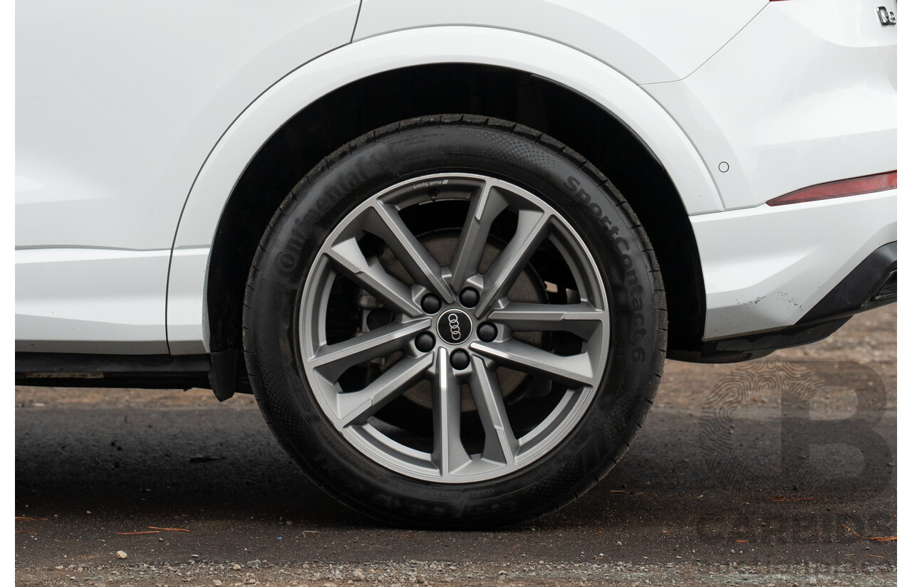 11/2022 Audi Q3 40 TFSI Quattro (AWD) F3 MY23 4d Wagon Glacier White Metallic Turbo 2.0L
