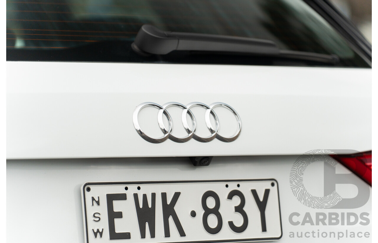 11/2022 Audi Q3 40 TFSI Quattro (AWD) F3 MY23 4d Wagon Glacier White Metallic Turbo 2.0L