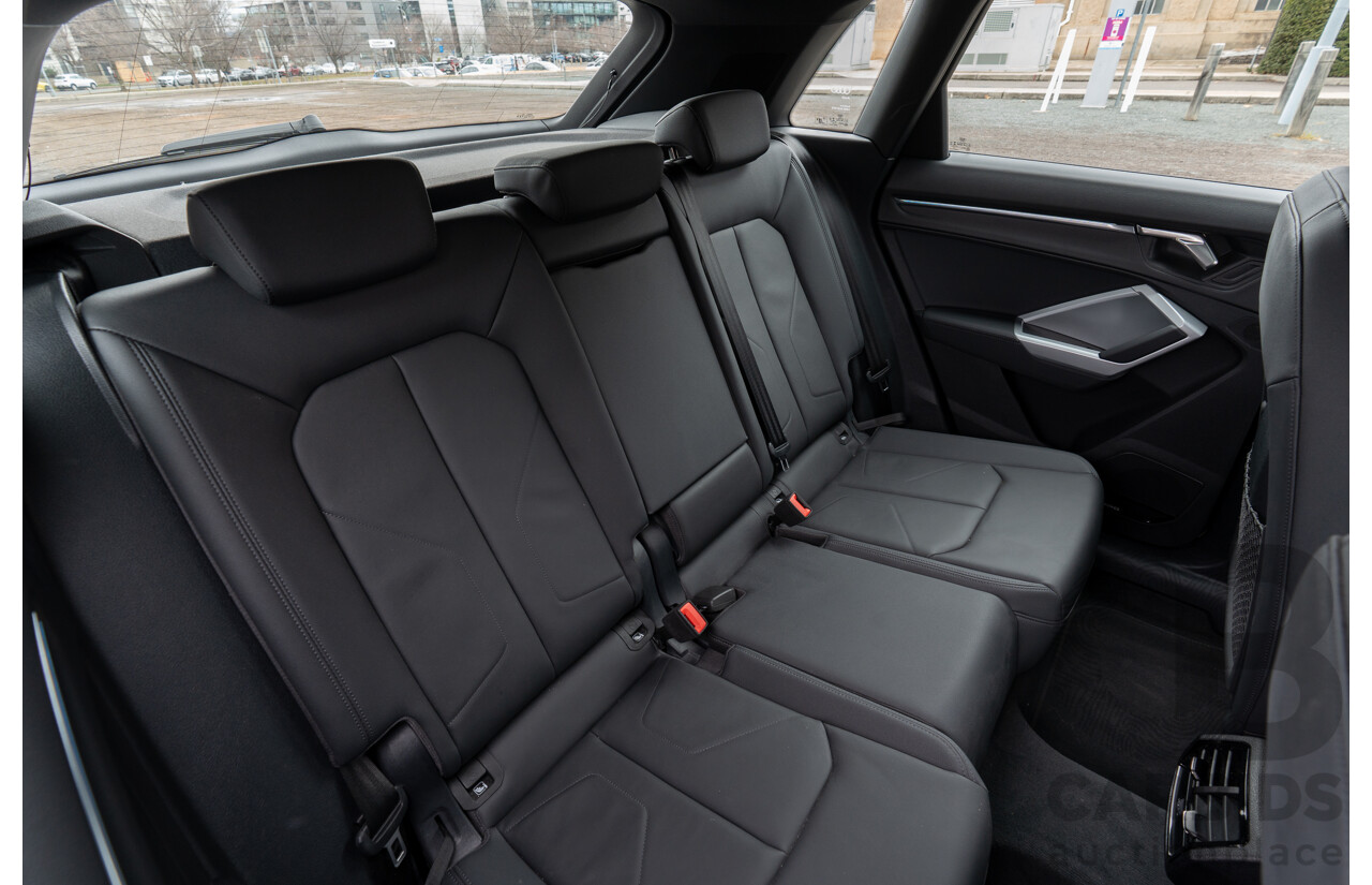 11/2022 Audi Q3 40 TFSI Quattro (AWD) F3 MY23 4d Wagon Glacier White Metallic Turbo 2.0L