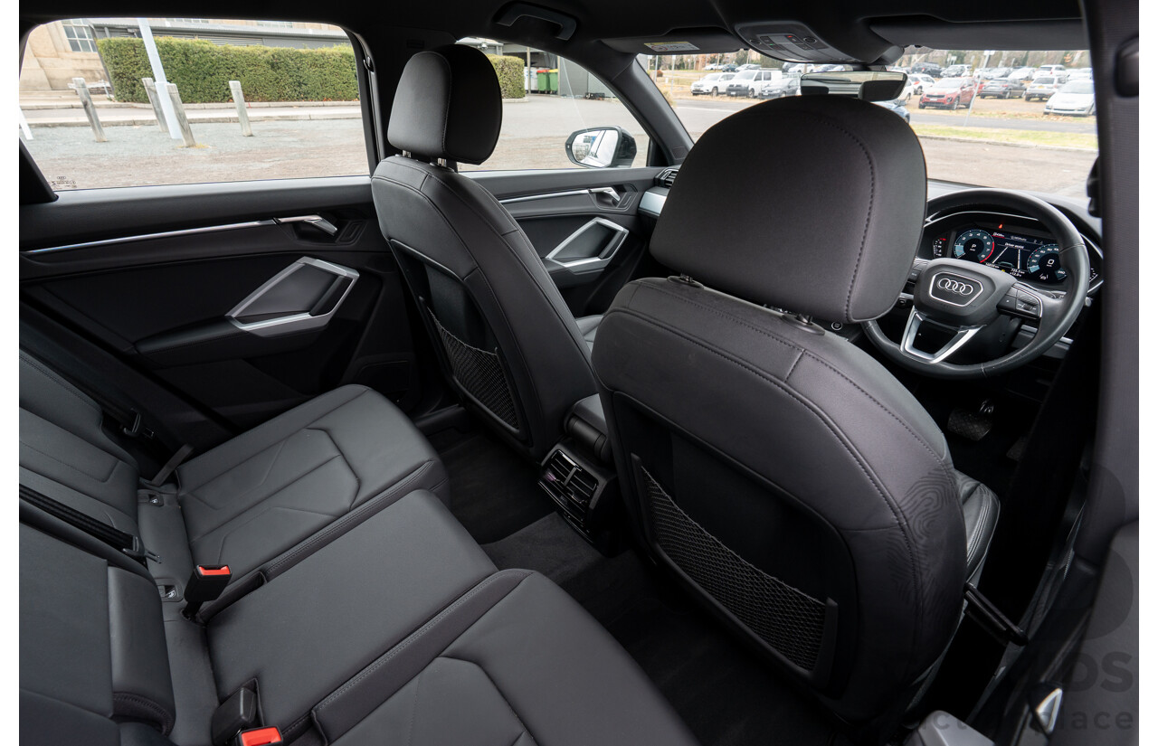 11/2022 Audi Q3 40 TFSI Quattro (AWD) F3 MY23 4d Wagon Glacier White Metallic Turbo 2.0L