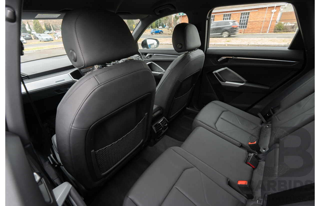 11/2022 Audi Q3 40 TFSI Quattro (AWD) F3 MY23 4d Wagon Glacier White Metallic Turbo 2.0L