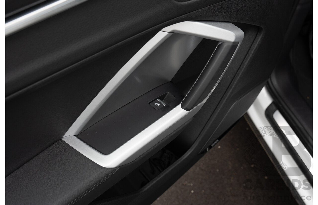 11/2022 Audi Q3 40 TFSI Quattro (AWD) F3 MY23 4d Wagon Glacier White Metallic Turbo 2.0L